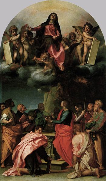 Andrea del Sarto Assumption of the Virgin